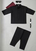 Cute baby boy shalwar kameez outfit for festive wear
