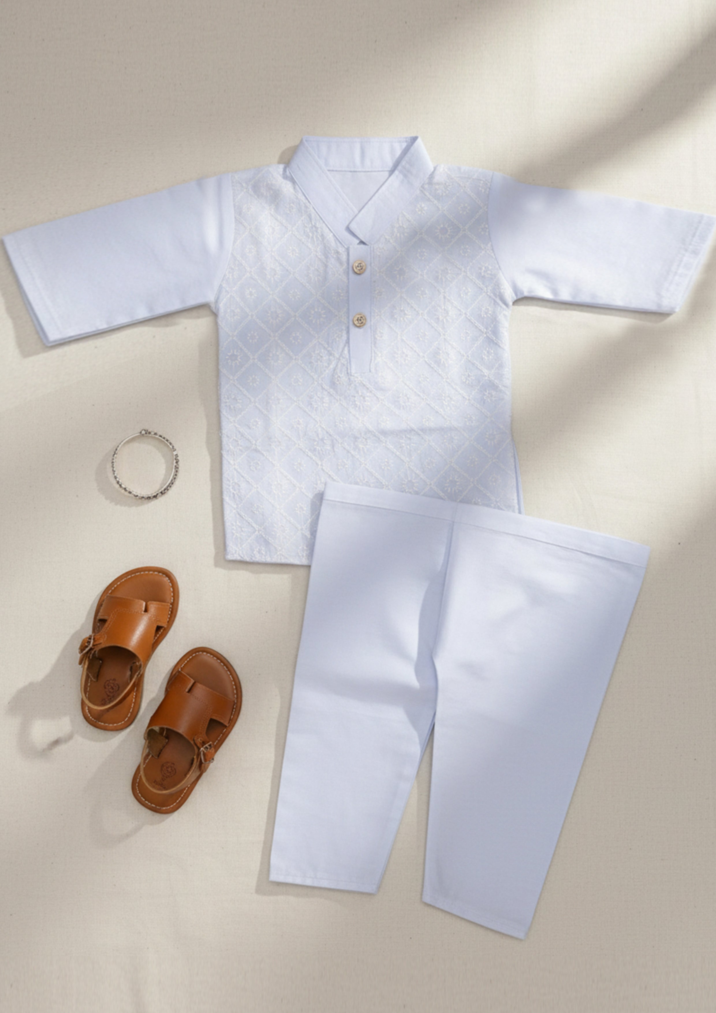 Baby boy ethnic shalwar suit for special occasions