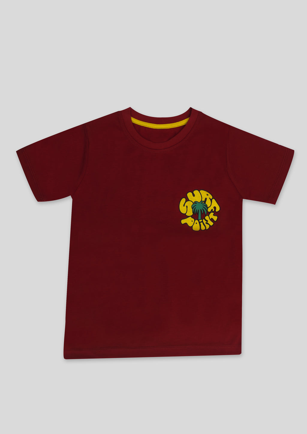 Short sleeves casual printed T-shirt