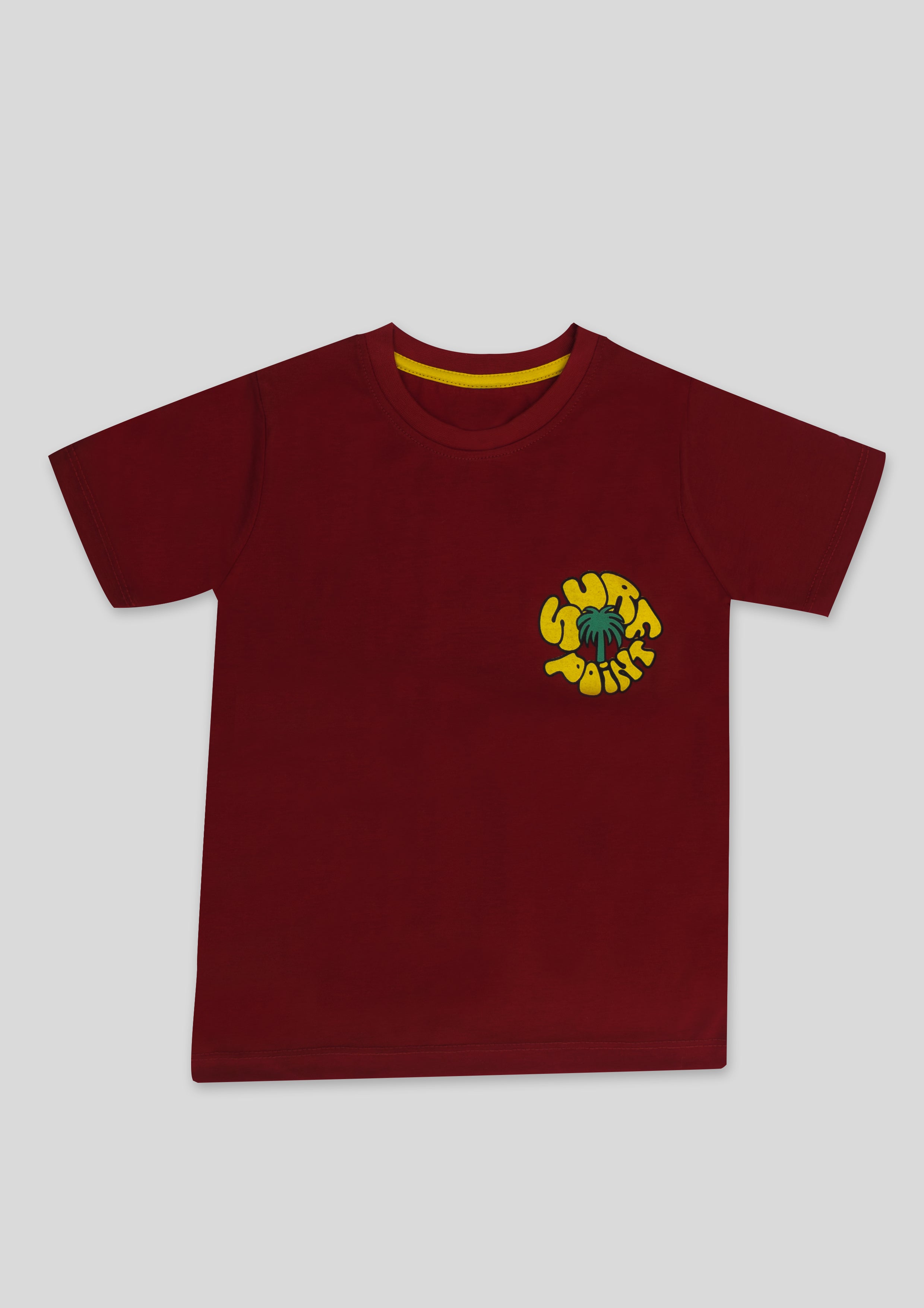 Short sleeves casual printed T-shirt