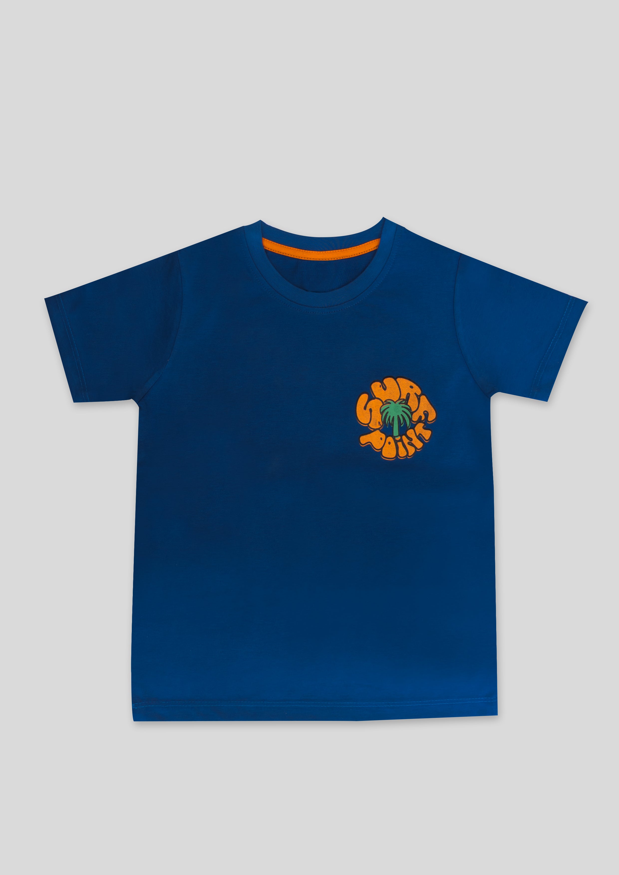 Short sleeves casual printed T-shirt