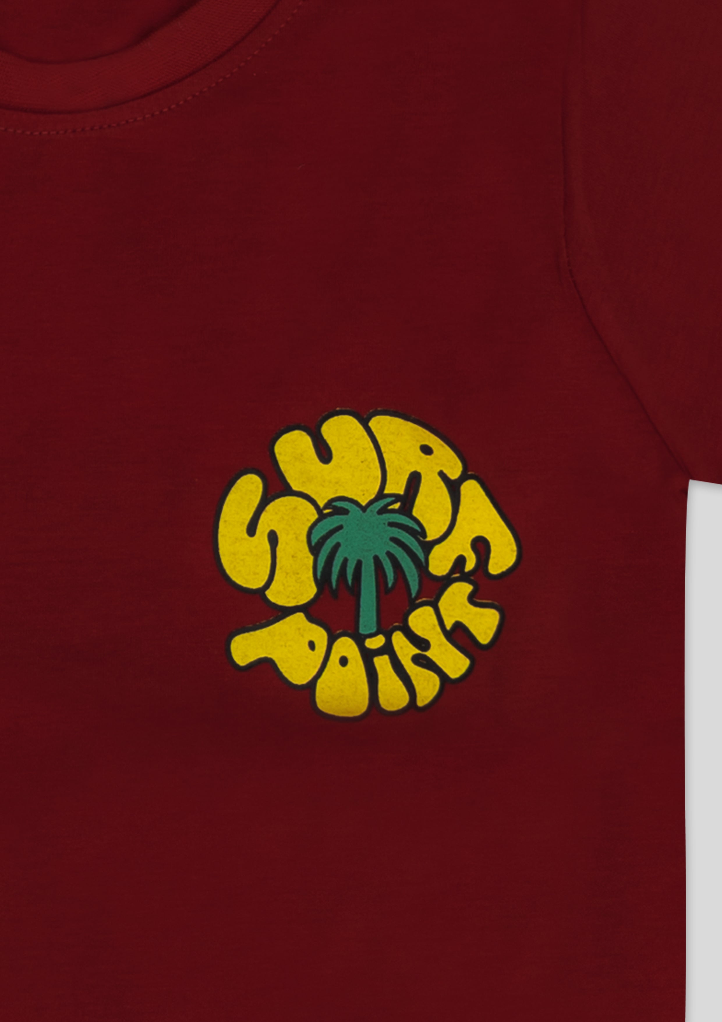 Short sleeves casual printed T-shirt