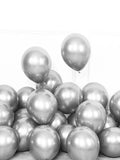 CHROME BALLOONS - SILVER