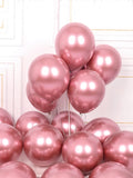 CHROME BALLOONS - ROSE GOLD
