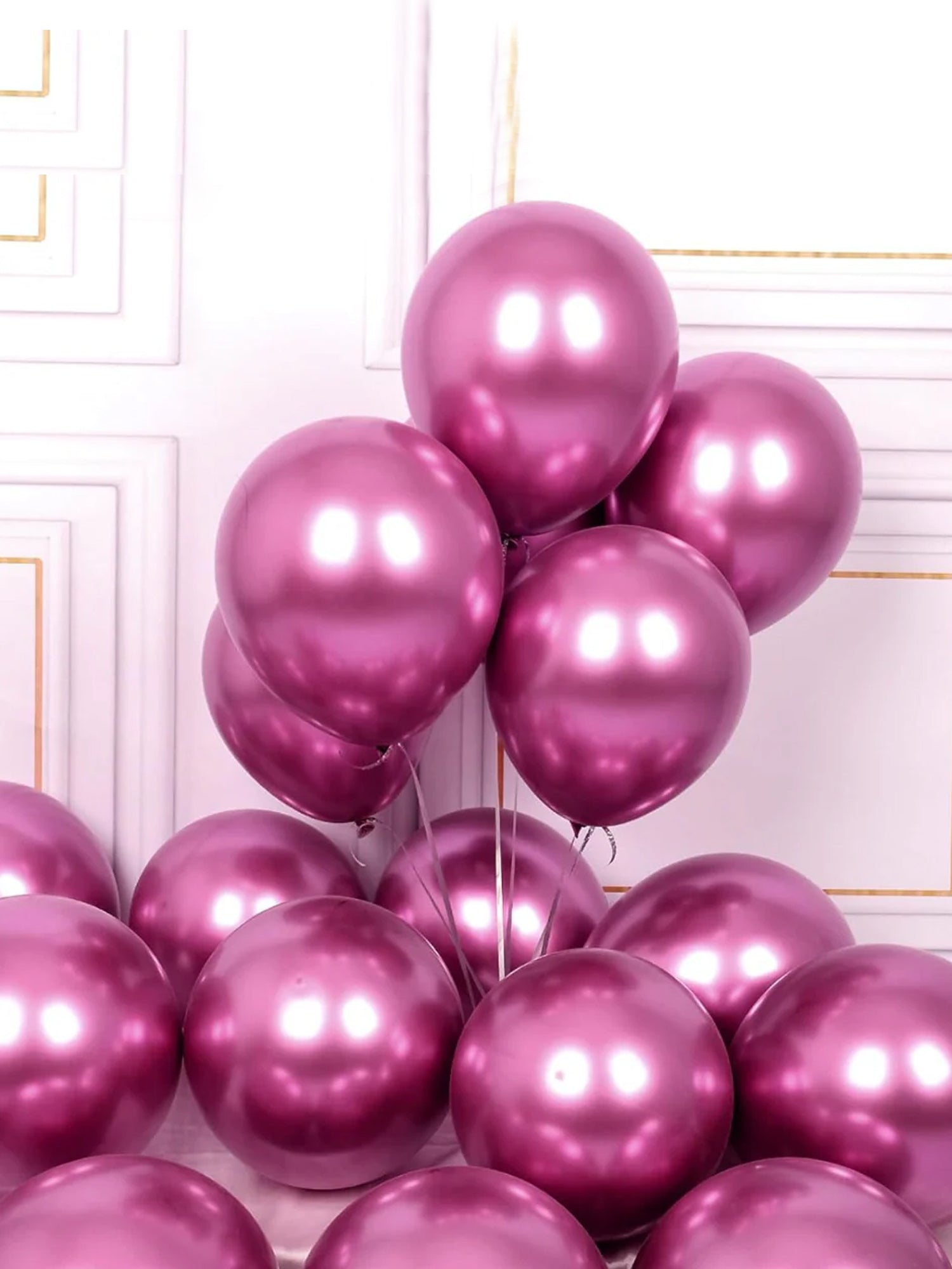 CHROME BALLOONS - PINK